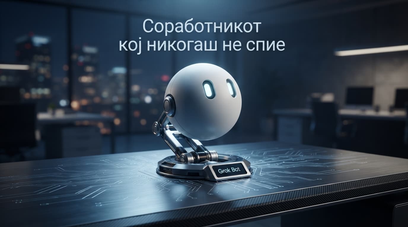Соработникот кој никогаш не спие - Grok Bot